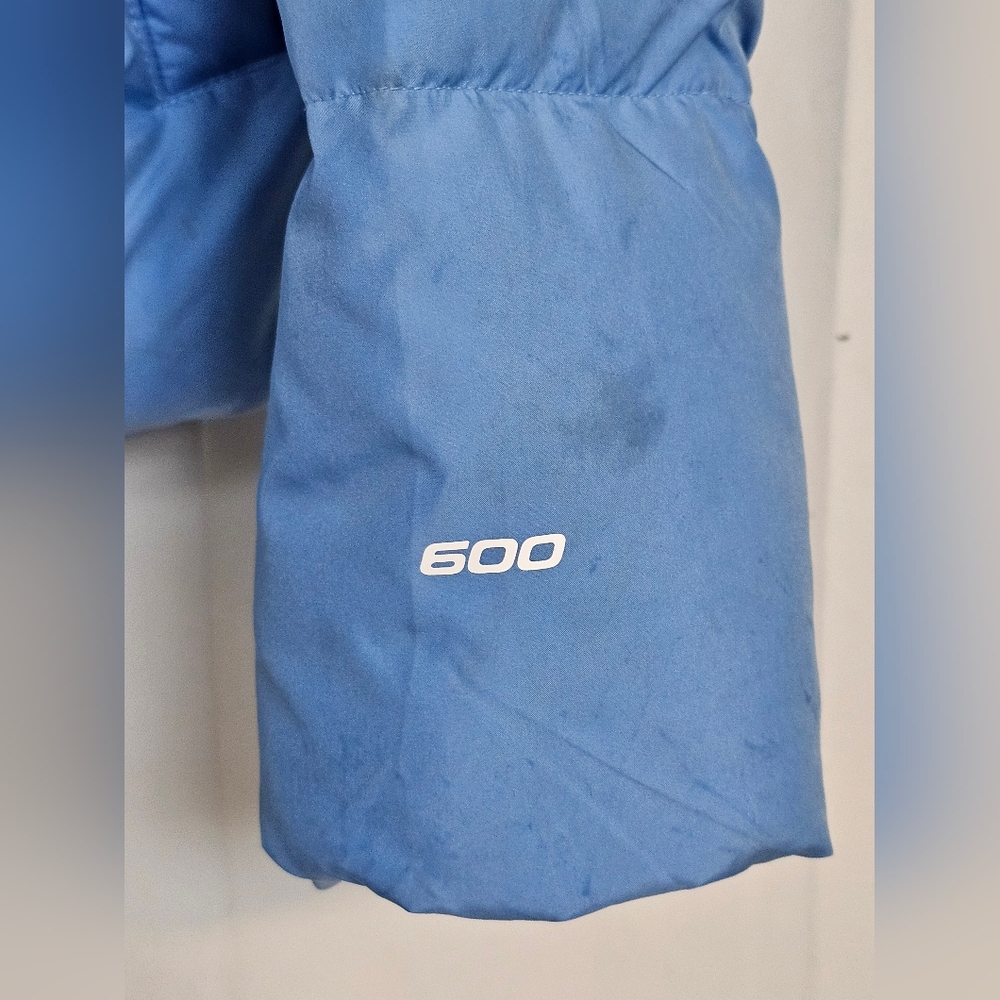 North Face Girl's Down Jacket XXL Dark Cornflower Blue - Picture 6 of 12